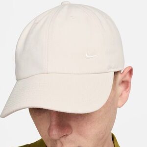 NWT Nike Club Unstructured Adjustable Cap Hat Sail Beige FZ5698-104 Size L/XL